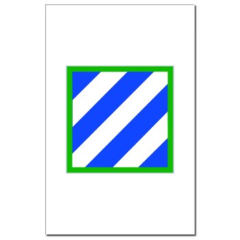 03ID - M01 - 01 - SSI - 3rd Infantry Division Mini Poster Print