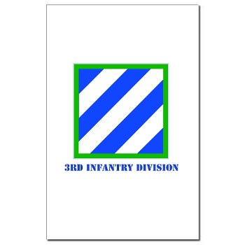 03ID - M01 - 01 - SSI - 3rd Infantry Division with Text Mini Poster Print
