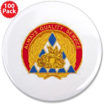 100ASG - M01 - 01 - 100th Area Support Group - 3.5" Button (100 pack)