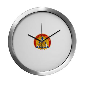 100ASG - M01 - 03 - 100th Area Support Group - Modern Wall Clock