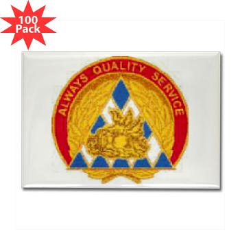 100ASG - M01 - 01 - 100th Area Support Group - Rectangle Magnet (100 pack)