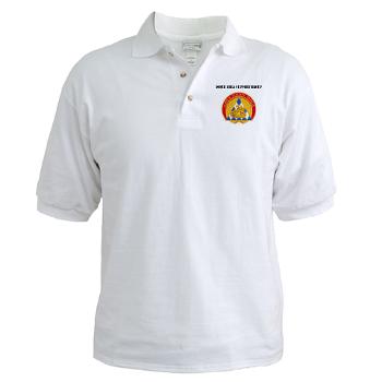 100ASG - A01 - 04 - 100th Area Support Group with Text - Golf Shirt