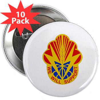 100BSB - M01 - 01 - DUI - 100th Brigade - Support Battalion - 2.25" Button (10 pack)