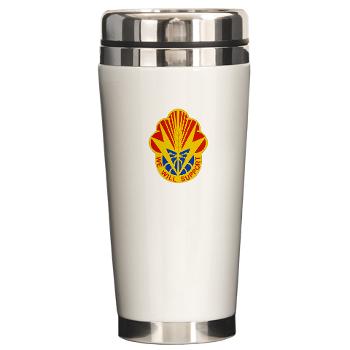 100BSB - M01 - 03 - DUI - 100th Brigade - Support Battalion - Ceramic Travel Mug