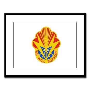 100BSB - M01 - 02 - DUI - 100th Brigade - Support Battalion - Large Framed Print - Click Image to Close
