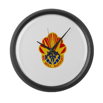 100BSB - M01 - 03 - DUI - 100th Brigade - Support Battalion - Large Wall Clock