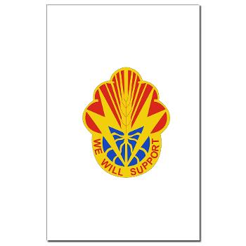 100BSB - M01 - 02 - DUI - 100th Brigade - Support Battalion - Mini Poster Print