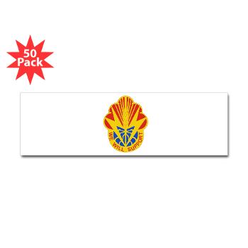 100BSB - M01 - 01 - DUI - 100th Brigade - Support Battalion - Sticker (Bumper 50 pk)