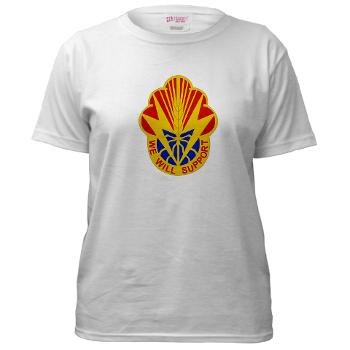 100BSB - A01 - 04 - DUI - 100th Brigade - Support Battalion - Women's T-Shirt