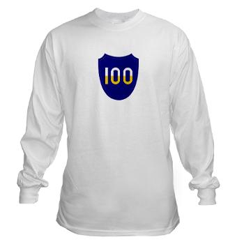 100DIT - A01 - 03 - SSI - 100th Division (Institutional Training) - Long Sleeve T-Shirt