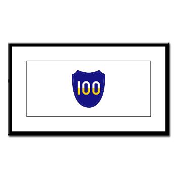100DIT - M01 - 02 - SSI - 100th Division (Institutional Training) - Small Framed Print