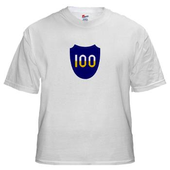 100DIT - A01 - 04 - SSI - 100th Division (Institutional Training) - White T-Shirt