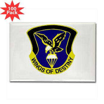 101AB - M01 - 01 - DUI - 101st Aviation Brigade - Rectangle Magnet (100 pack)