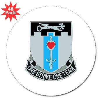 101ABN2BSTB - M01 - 01 - DUI - 2nd Brigade - Special Troops Battalion 3" Lapel Sticker (48 pk) - Click Image to Close