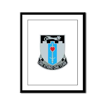 101ABN2BSTB - M01 - 02 - DUI - 2nd Brigade - Special Troops Battalion Framed Panel Print - Click Image to Close