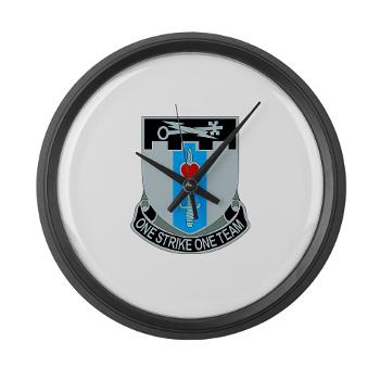 101ABN2BSTB - M01 - 03 - DUI - 2nd Brigade - Special Troops Battalion Large Wall Clock