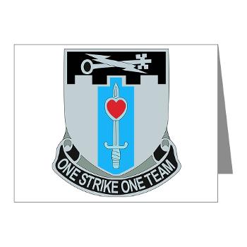 101ABN2BSTB - M01 - 02 - DUI - 2nd Brigade - Special Troops Battalion Note Cards (Pk of 20)
