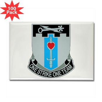 101ABN2BSTB - M01 - 01 - DUI - 2nd Brigade - Special Troops Battalion Rectangle Magnet (100 pack) - Click Image to Close