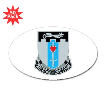 101ABN2BSTB - M01 - 01 - DUI - 2nd Brigade - Special Troops Battalion Sticker (Oval 50 pk)