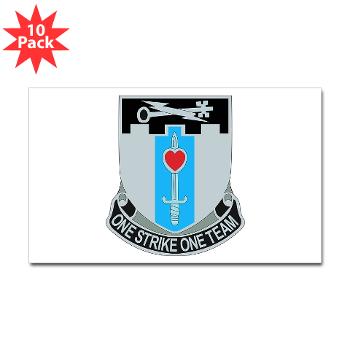 101ABN2BSTB - M01 - 01 - DUI - 2nd Brigade - Special Troops Battalion Sticker (Rectangle 10 pk)