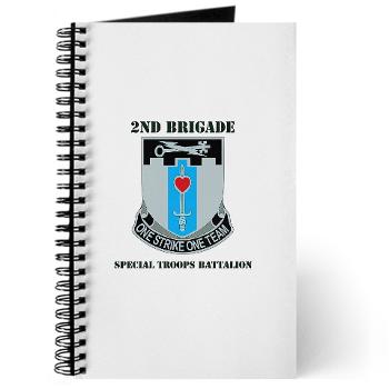 101ABN2BSTB - M01 - 02 - DUI - 2nd Brigade - Special Troops Battalion with Text Journal