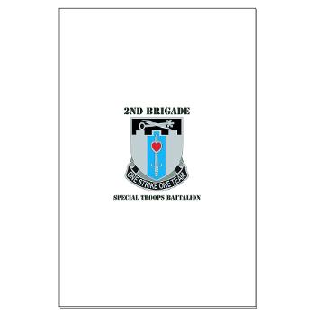 101ABN2BSTB - M01 - 02 - DUI - 2nd Brigade - Special Troops Battalion with Text Large Poster - Click Image to Close