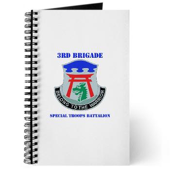 101ABN3BSTB - M01 - 02 - DUI - 3rd Brigade - Special Troops Battalion with Text - Journal