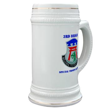 101ABN3BSTB - M01 - 03 - DUI - 3rd Brigade - Special Troops Battalion with Text - Stein