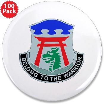 101ABN3BSTB - M01 - 01 - DUI - 3rd Brigade - Special Troops Battalion - 3.5" Button (100 pack)