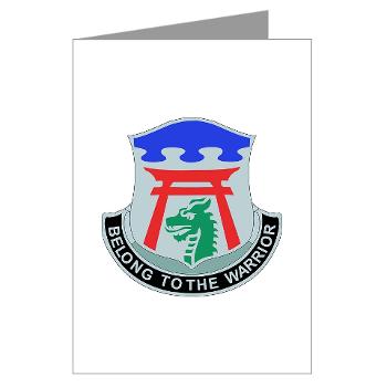 101ABN3BSTB - M01 - 02 - DUI - 3rd Brigade - Special Troops Battalion - Greeting Cards (Pk of 10)