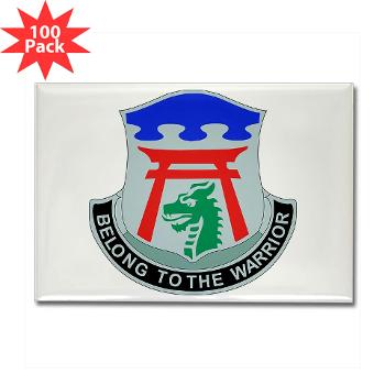 101ABN3BSTB - M01 - 01 - DUI - 3rd Brigade - Special Troops Battalion - Rectangle Magnet (100 pack)