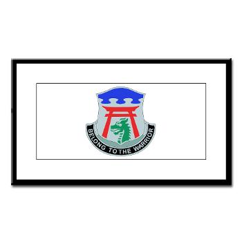 101ABN3BSTB - M01 - 02 - DUI - 3rd Brigade - Special Troops Battalion - Small Framed Print