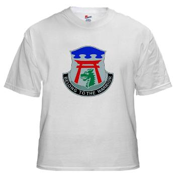101ABN3BSTB - A01 - 04 - DUI - 3rd Brigade - Special Troops Battalion - White T-Shirt