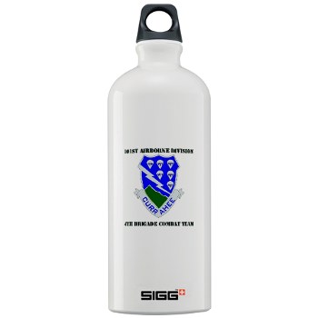 101ABN4BCT - M01 - 03 - DUI - 4th BCT with text - Sigg Water Bottle 1.0L