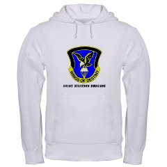 101ABNCAB - A01 - 03 - DUI - 101st Aviation Brigade - Wings of Destiny with Text - Hooded Sweatshirt