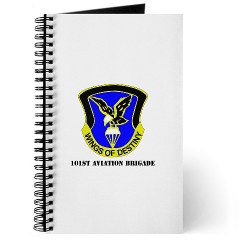 101ABNCAB - M01 - 02 - DUI - 101st Aviation Brigade - Wings of Destiny with Text - Journal