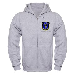 101ABNCAB - A01 - 03 - DUI - 101st Aviation Brigade - Wings of Destiny with Text - Zip Hoodie