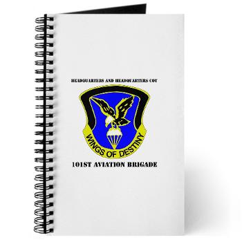 101ABNCABHHC - M01 - 02 - DUI - Headquarter and Headquarters Coy with Text - Journal