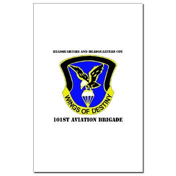 101ABNCABHHC - M01 - 02 - DUI - Headquarter and Headquarters Coy with Text - Mini Poster Print - Click Image to Close