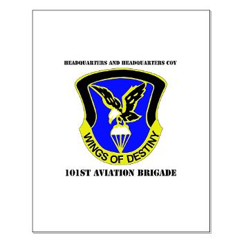 101ABNCABHHC - M01 - 02 - DUI - Headquarter and Headquarters Coy with Text - Small Poster - Click Image to Close