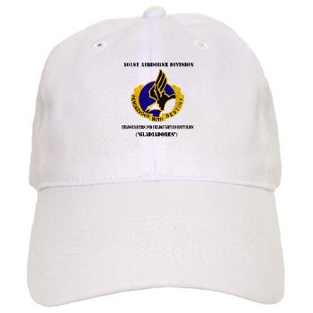 101ABNHHB - A01 - 01 - 101st Headquarters and Headquarters Battalion with Text Cap