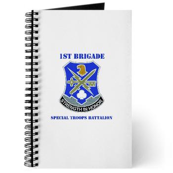 101ABN1BCT1BSTB - M01 - 02 - DUI - 1st Bde - Special Troops Bn with Text - Journal