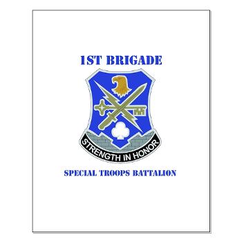 101ABN1BCT1BSTB - M01 - 02 - DUI - 1st Bde - Special Troops Bn with Text - Small Poster