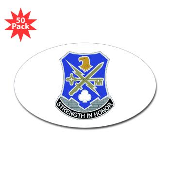 101ABN1BCT1BSTB - M01 - 01 - DUI - 1st Bde - Special Troops Bn - Sticker (Oval 50 pk) - Click Image to Close
