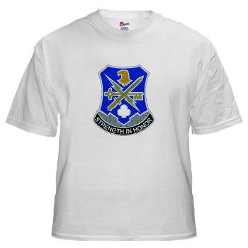 101ABN1BCT1BSTB - A01 - 04 - DUI - 1st Bde - Special Troops Bn - White T-Shirt