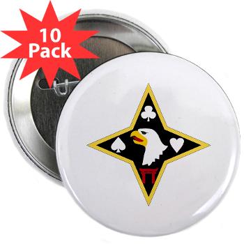 101SB - M01 - 01 - DUI - 101st Sustainment Brigade "Life Liners" - 2.25" Button (100 pack) - Click Image to Close