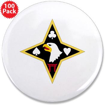101SB - M01 - 01 - DUI - 101st Sustainment Brigade "Life Liners" - 3.5" Button (100 pack) - Click Image to Close