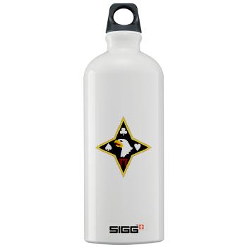 101SB - M01 - 04 - DUI - 101st Sustainment Brigade "Life Liners" - Sigg Water Bottle 1.0L - Click Image to Close