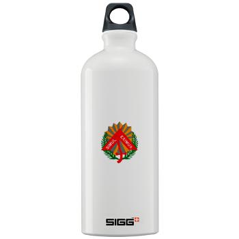 101SG - M01 - 03 - 101st Support Group - Sigg Water Bottle 1.0L - Click Image to Close
