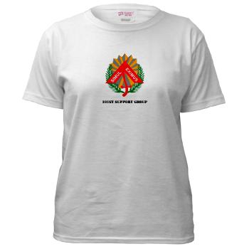 101SG - A01 - 04 - 101st Support Group with Text - Women's T-Shirt